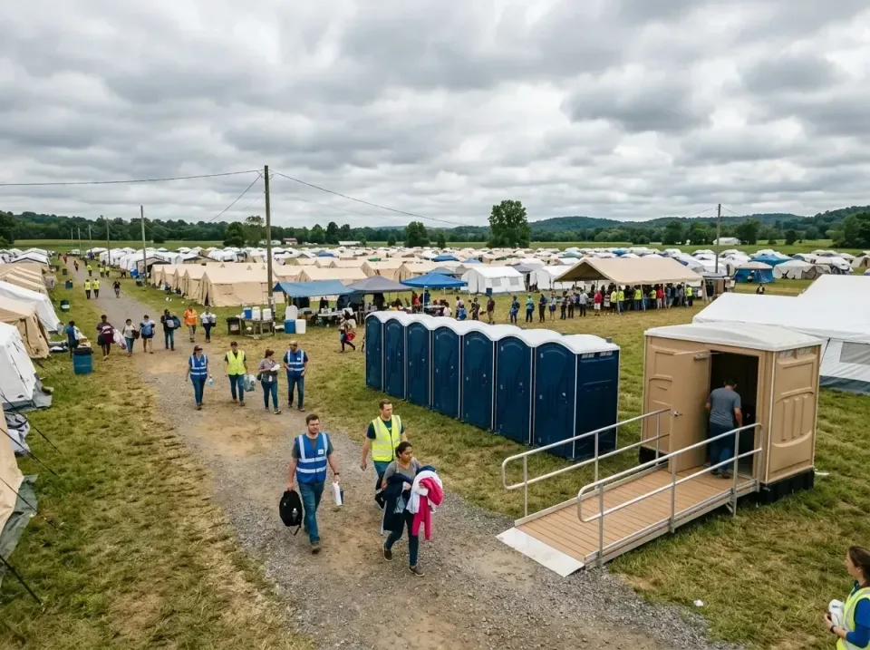 disaster-relief-camp-restrooms-010 — frequently asked questions, Dumpster & Portable Bathrooms Rental in McMurray, PA